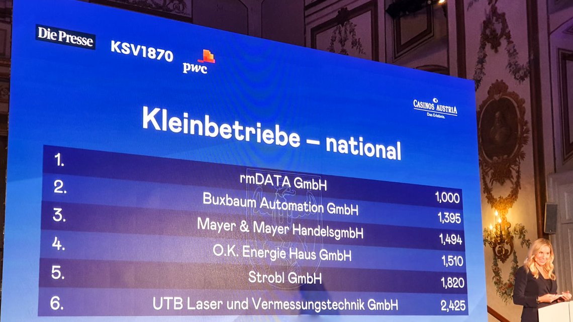 Ranking Austria's Leading Companies Award