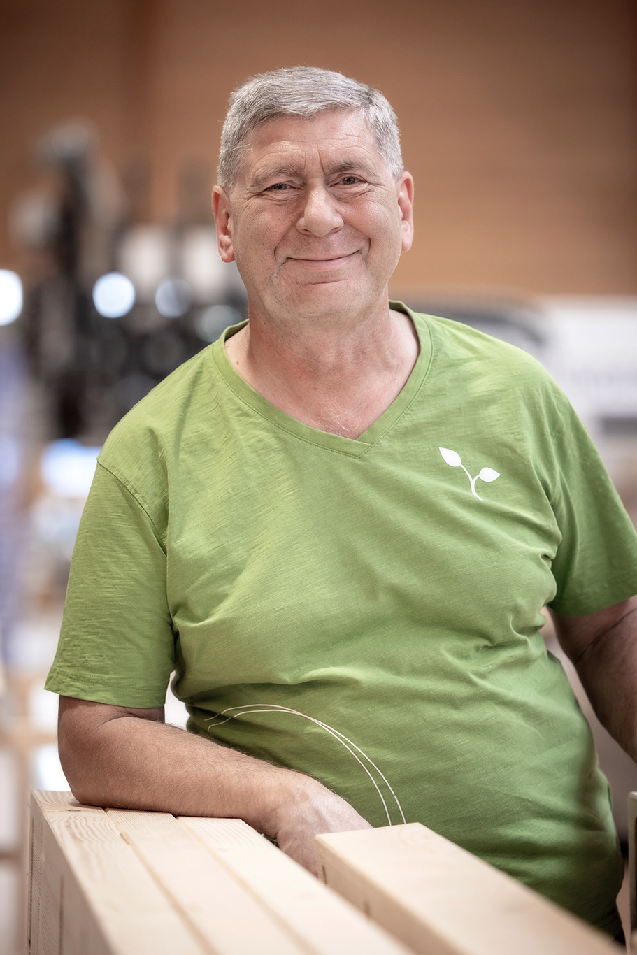 Gerhard Csery, Produktionsmitarbeiter O.K. Energie Haus GmbH